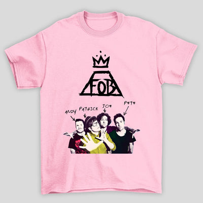 Camiseta Básica Logo Fall Out Boy