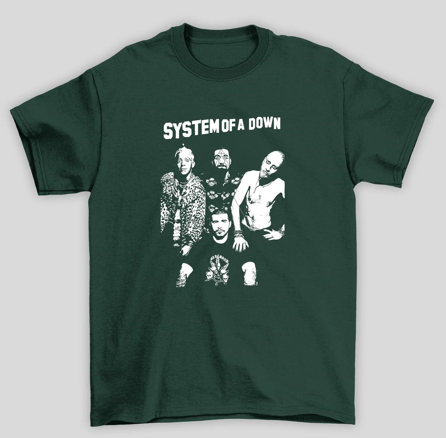 Camiseta Básica System Of A Down