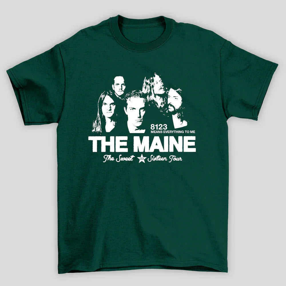 Camiseta Básica The Maine The Sweet Sixteen Tour
