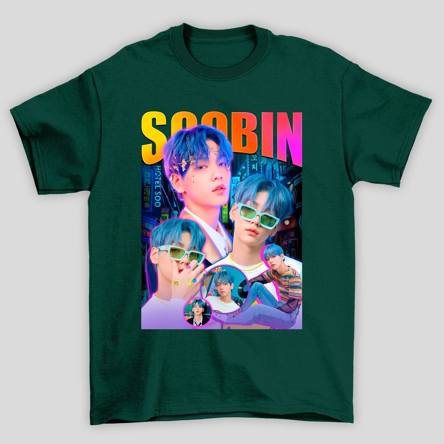 Camiseta Básica Txt Soobin Graphic