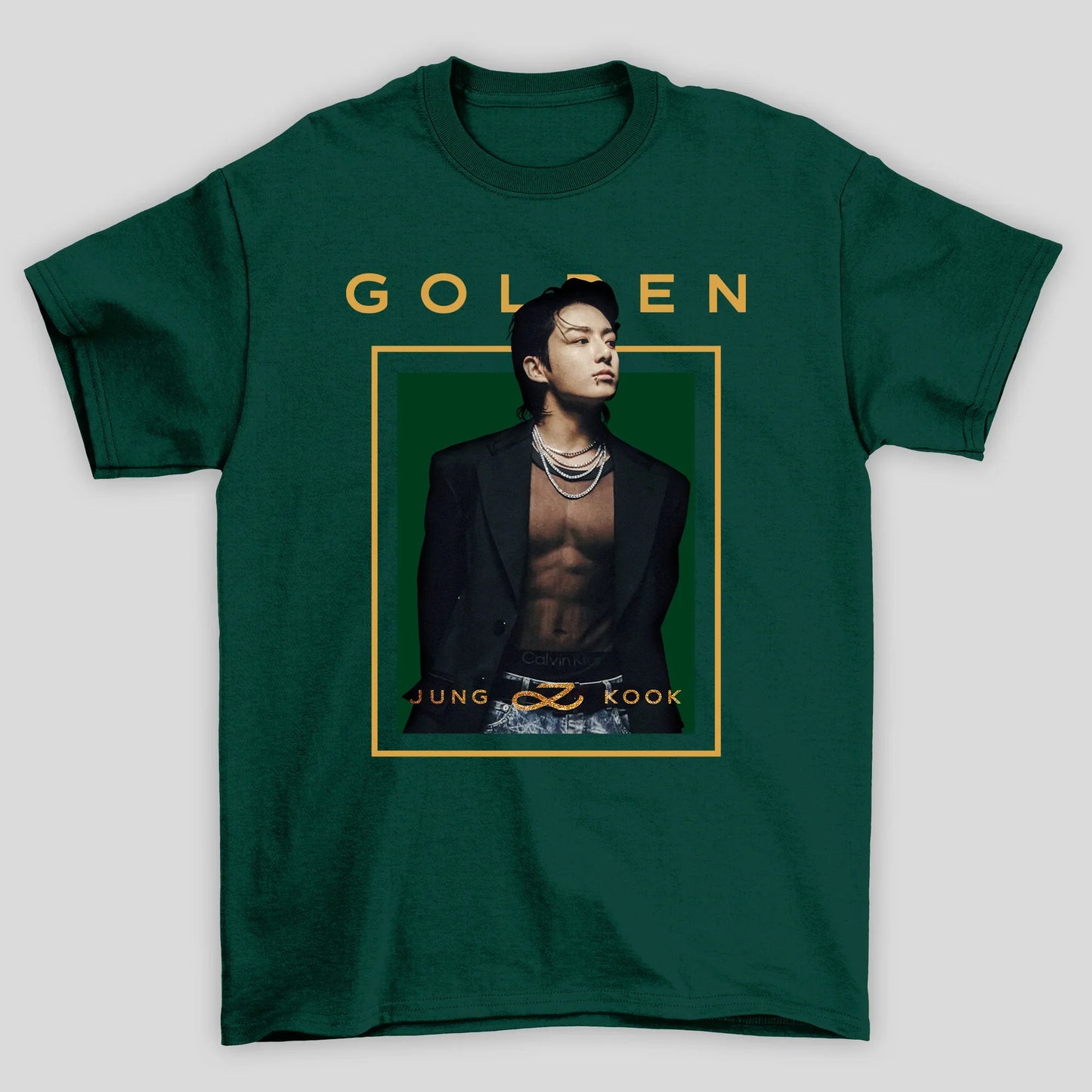 Camiseta Básica BTS Jungkook Kpop Merch