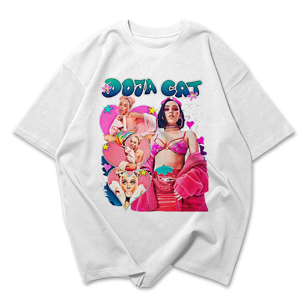 Camiseta Oversized Doja Cat Style