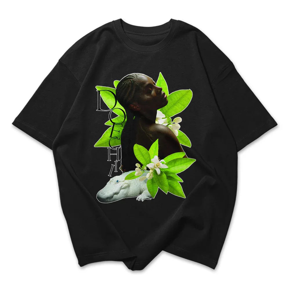 Camiseta Oversized Doechii Swamp Princess