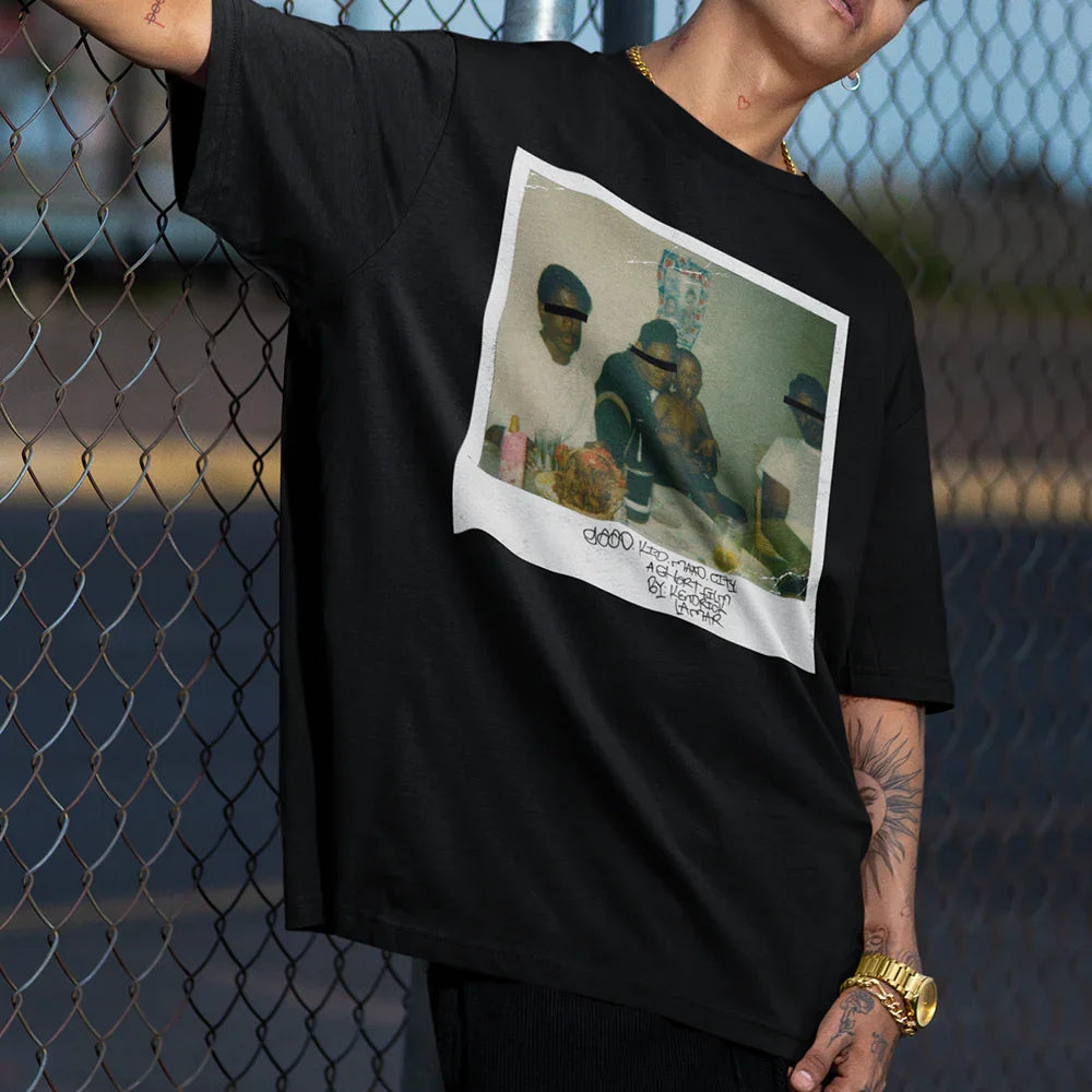 Camiseta Oversized Kendrick Lamar Good Kid – Saoko