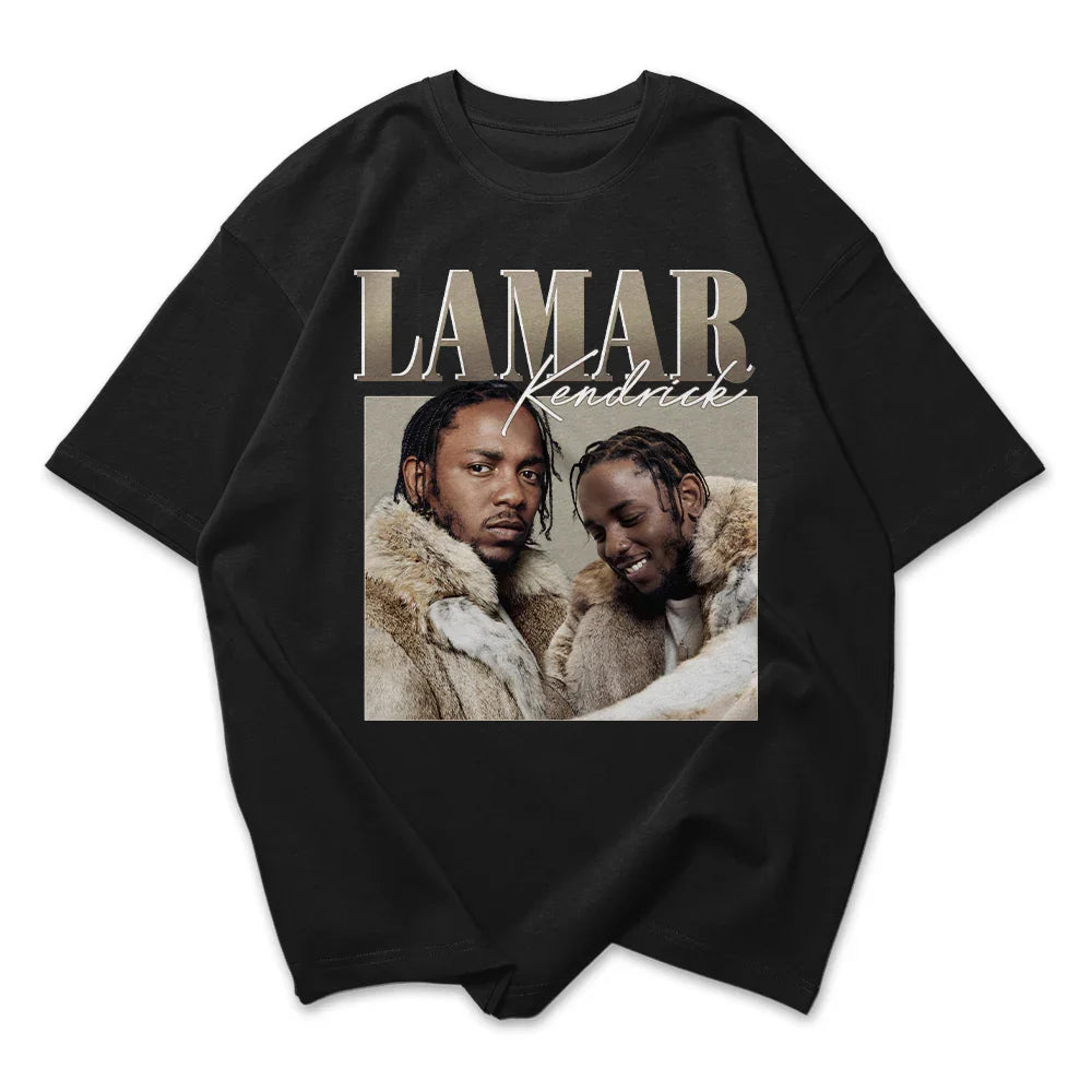 Camiseta Oversized Kendrick Lamar Rapper