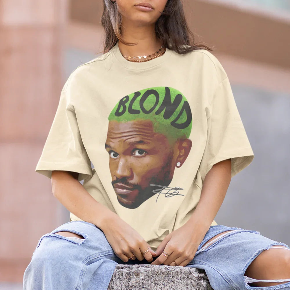 Camiseta Oversized Frank Ocean Merch – Saoko