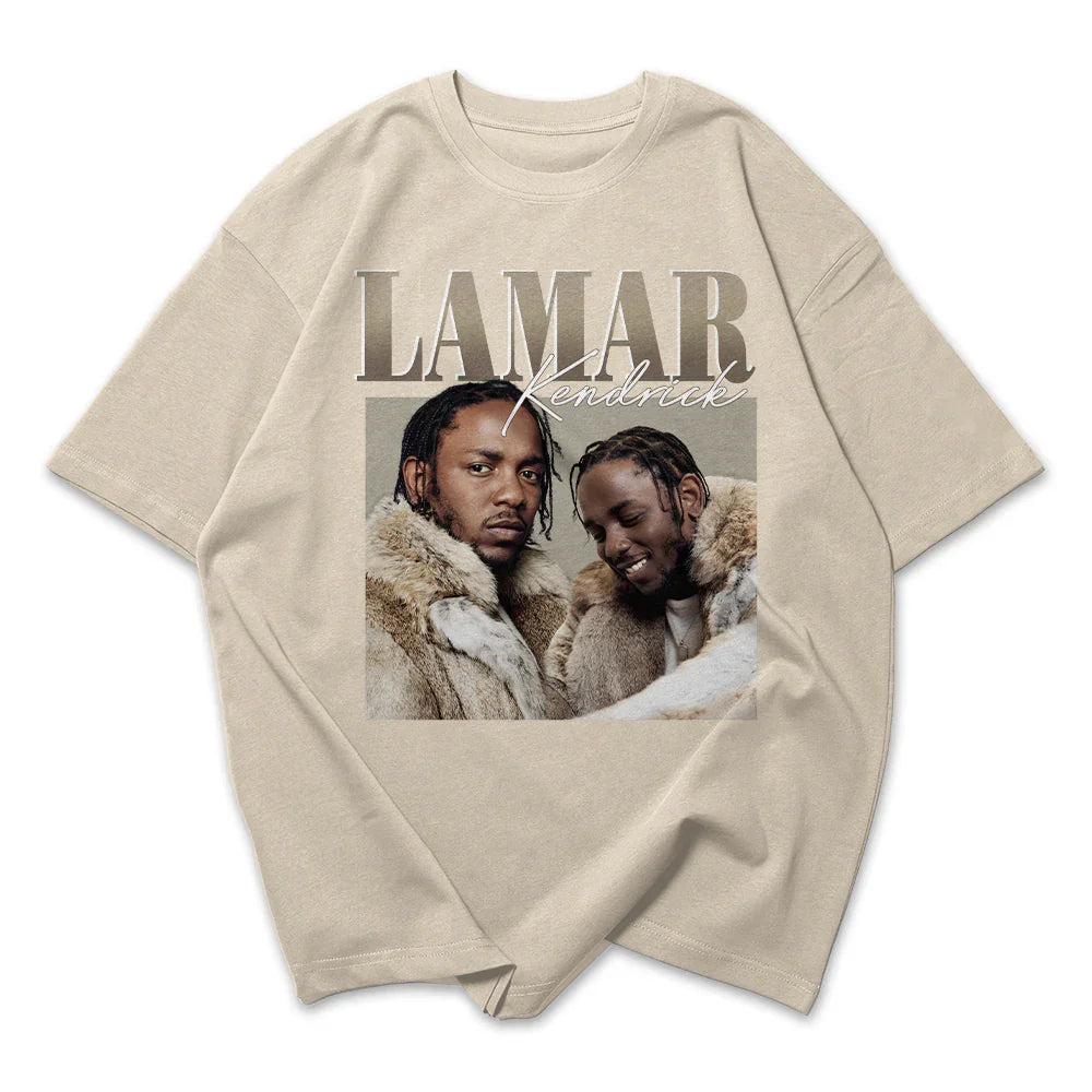 Camiseta Oversized Kendrick Lamar Rapper