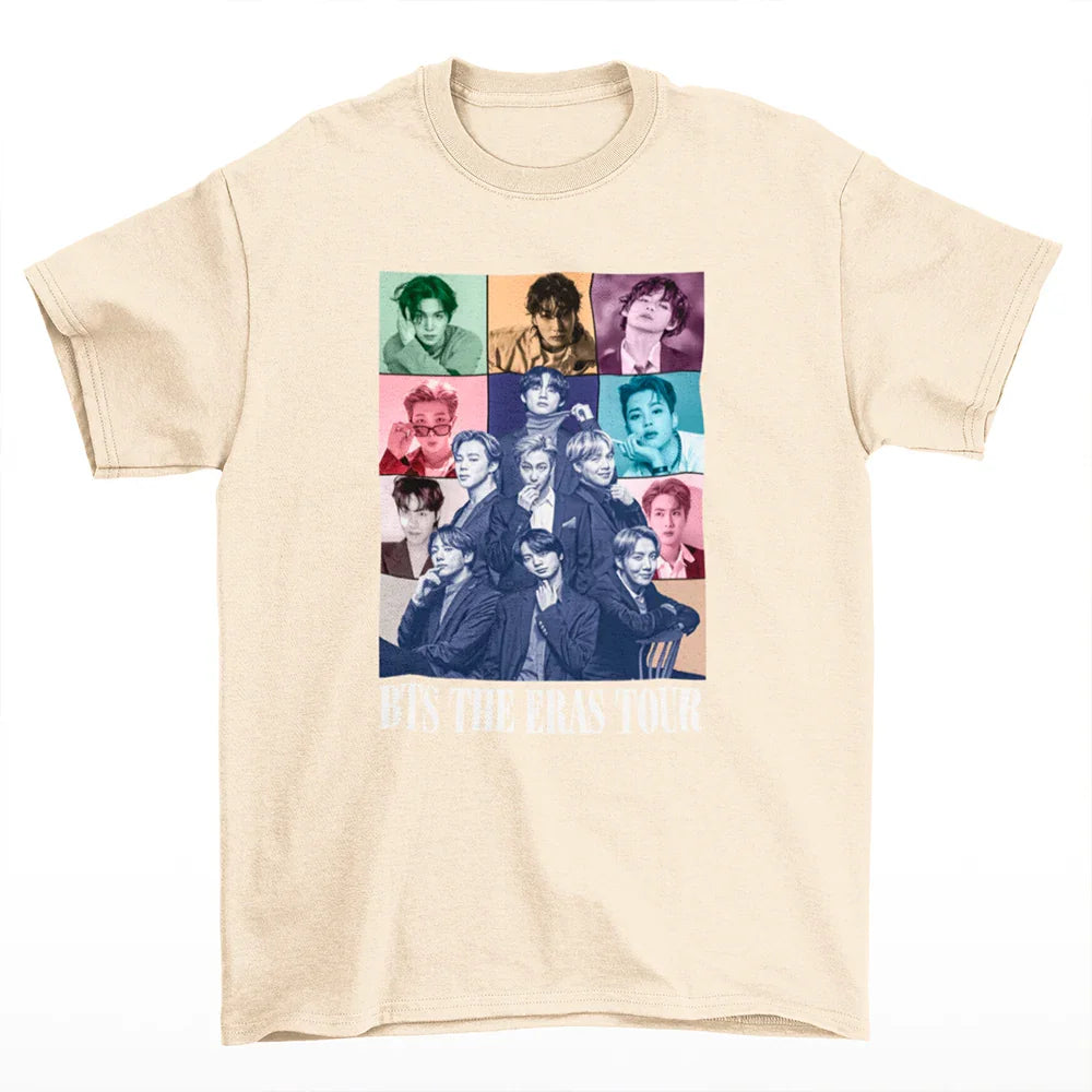 Camiseta Básica BTS The Eras Tour-PEROLA