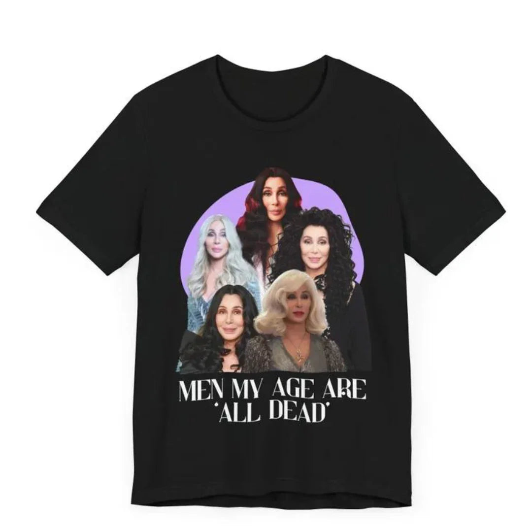 Camiseta Básica Cher All Dead - Preto