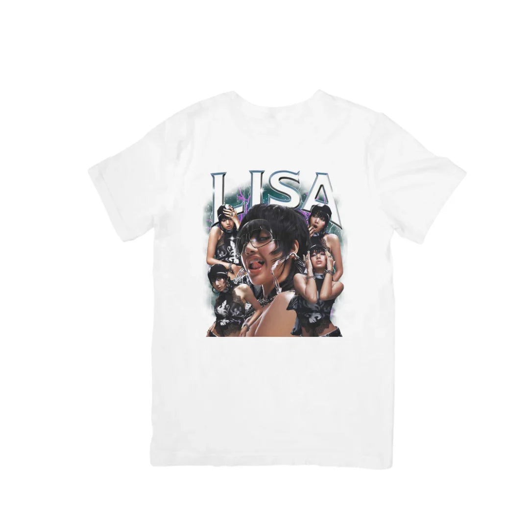Camiseta Básica Lisa Collab Rockstar - branco