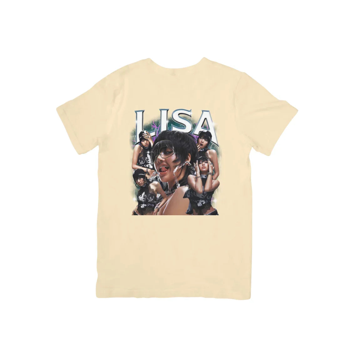 Camiseta Básica Lisa Collab Rockstar - pérola