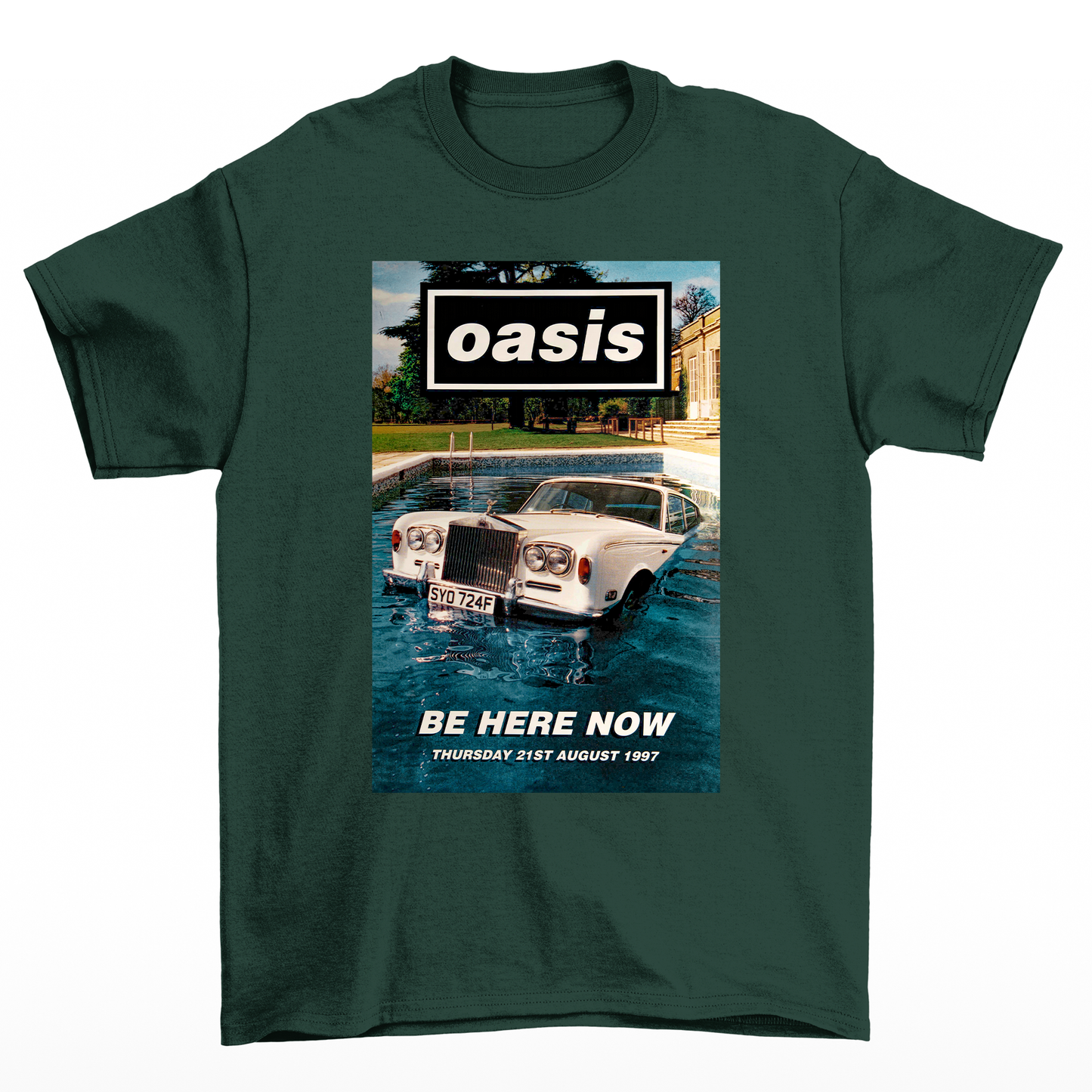 Camiseta Básica Be Here Now Oasis
