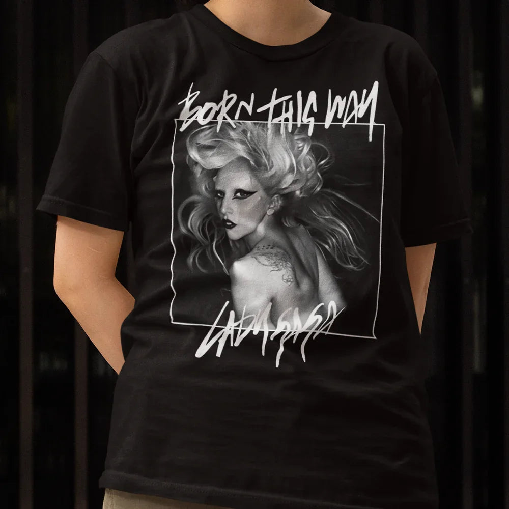 Camiseta Básica Born This Way Lady Gaga – Saoko