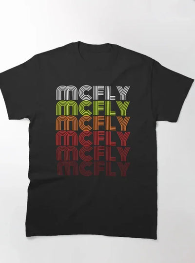 Camiseta Básica McFLY Graphic - preto