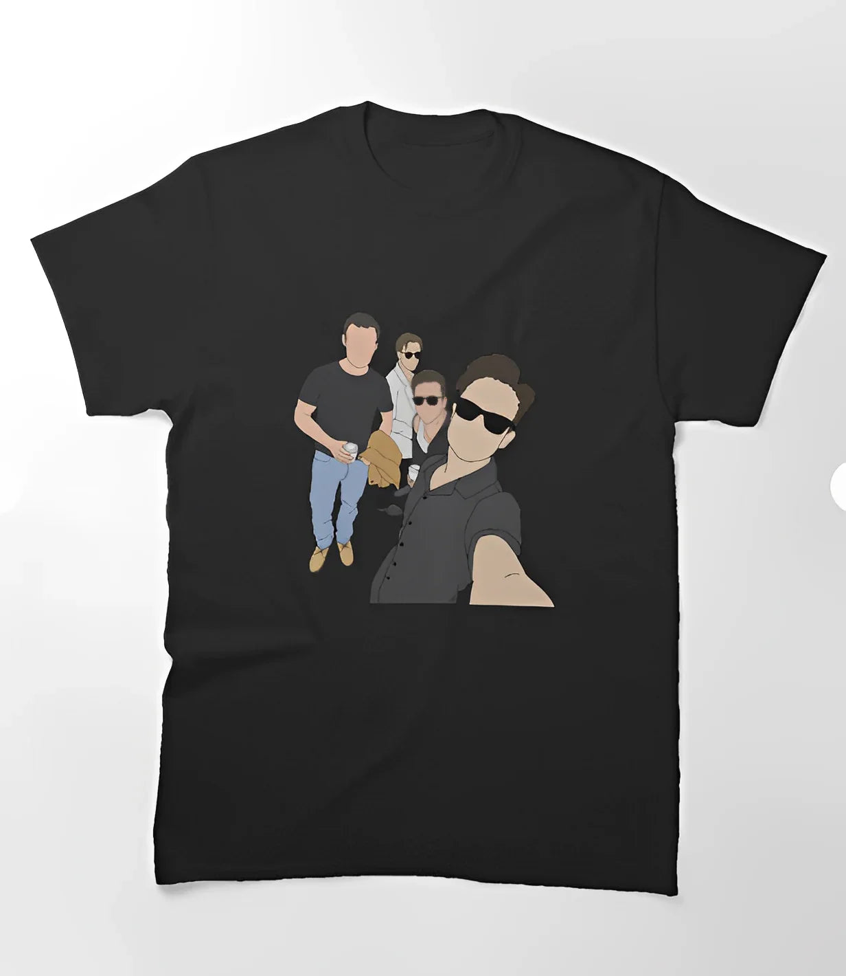 Camiseta Básica McFLY Selfie - preto