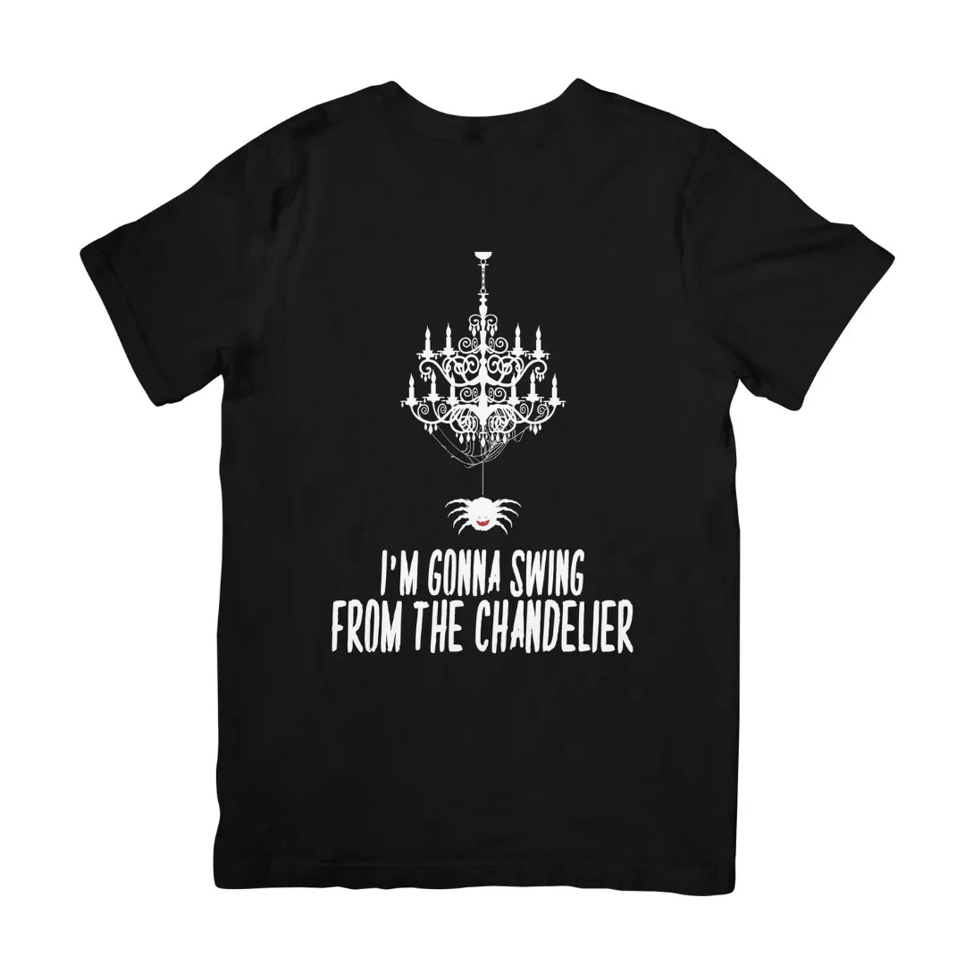 Camiseta Básica Sia Chandelier-PRETO