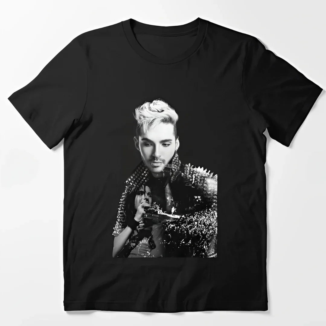 Camiseta Básica Tokio Hotel Bill Photos - preto
