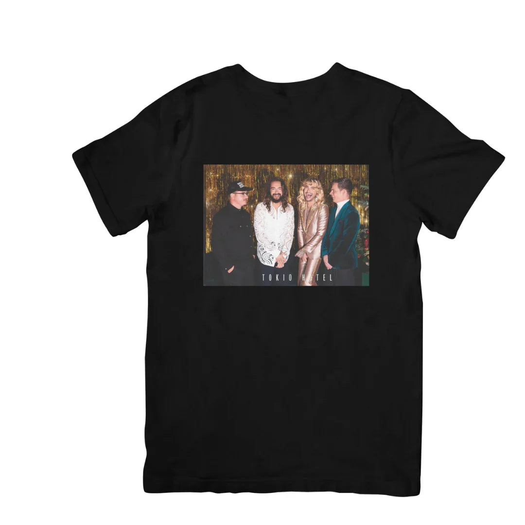 Camiseta Básica Tokio Hotel Love Band - preto