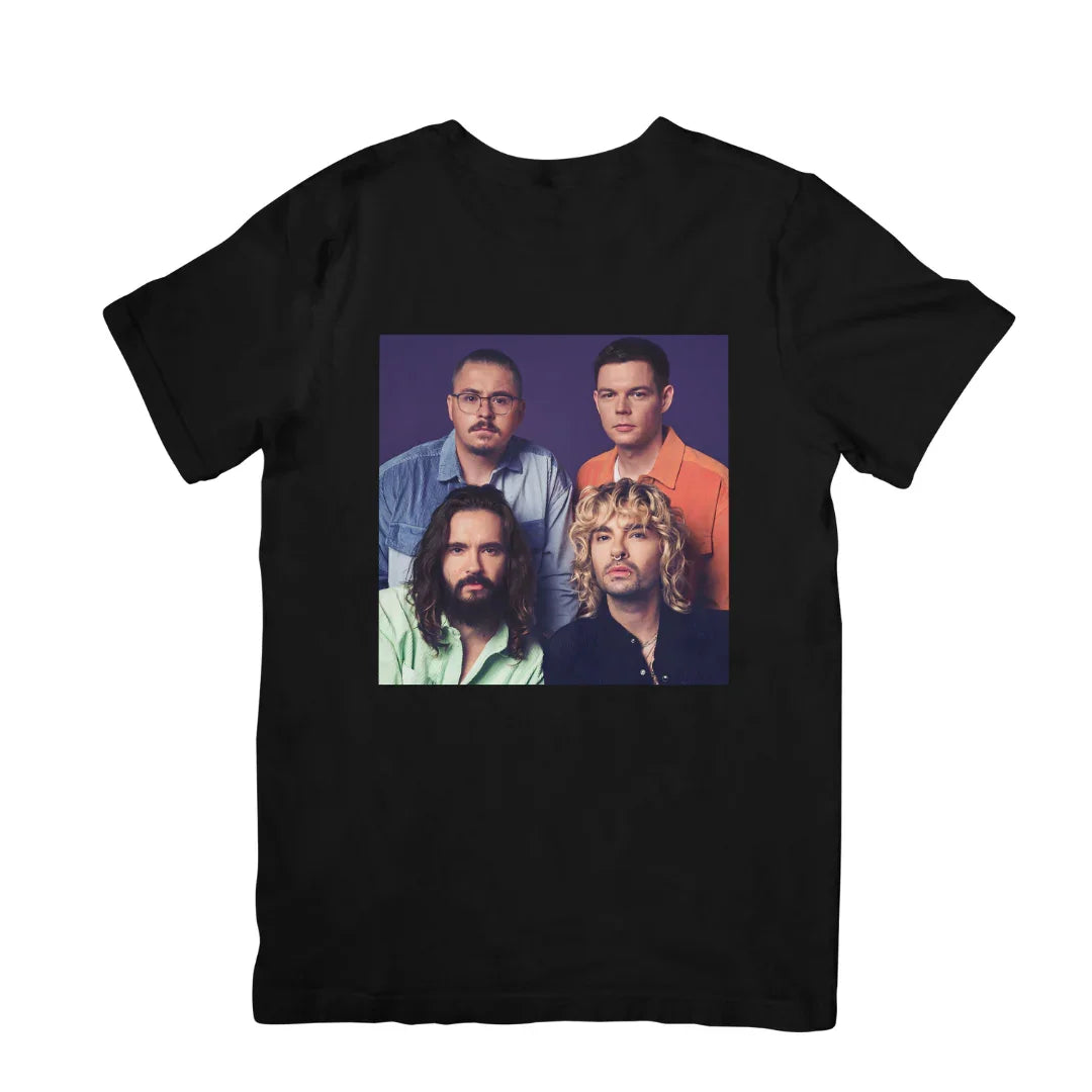 Camiseta Básica Tokio Hotel Love T.H - preto