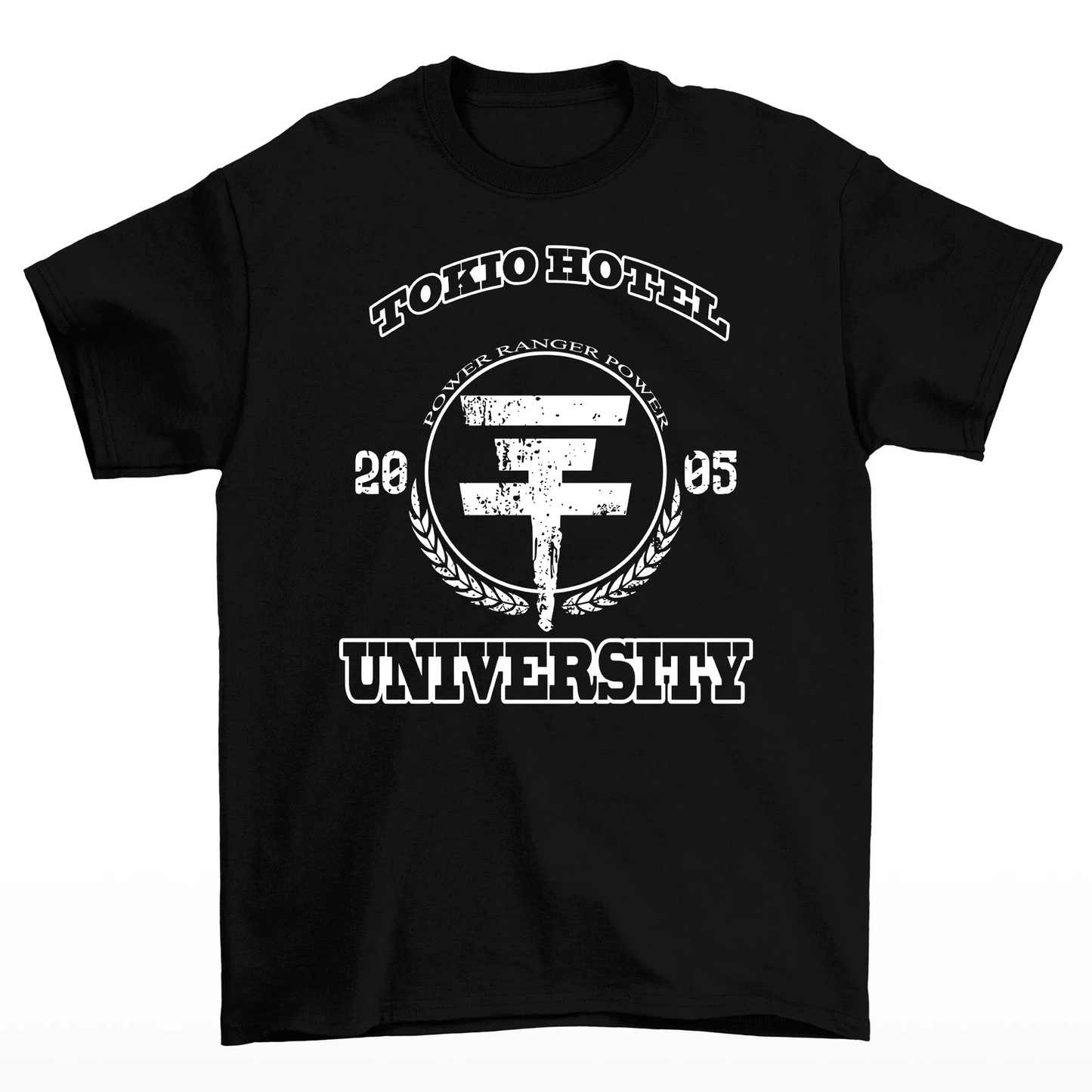 Camiseta Básica Tokio Hotel University - preto