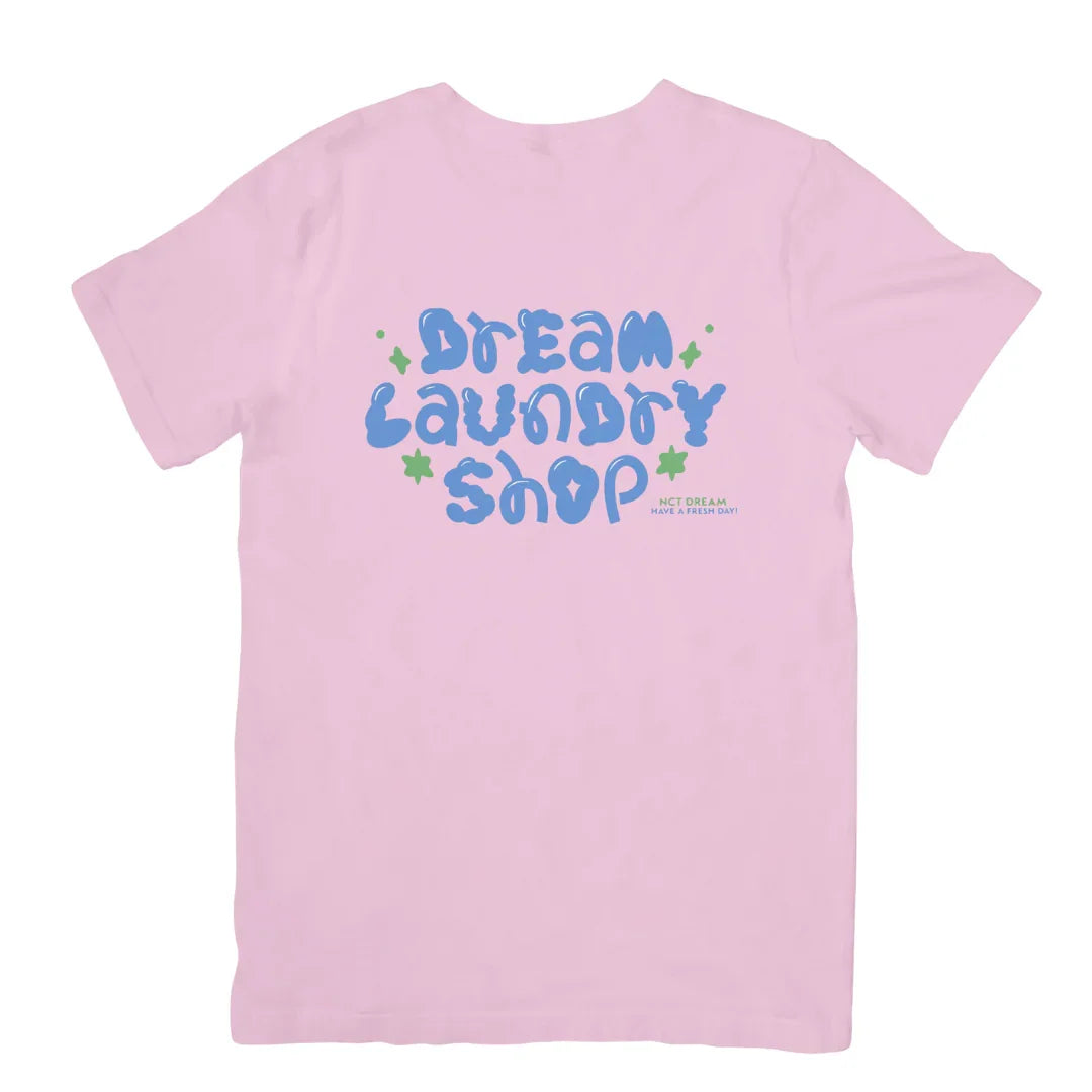 Camiseta Básica NCT Dream DLS - rosa bebê