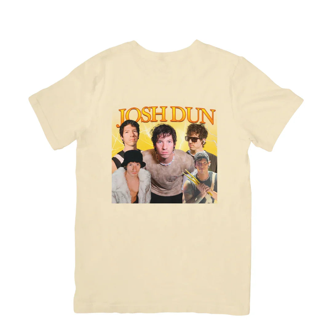 Camiseta Básica Twenty One Pilots Josh Dun Collab Pérola