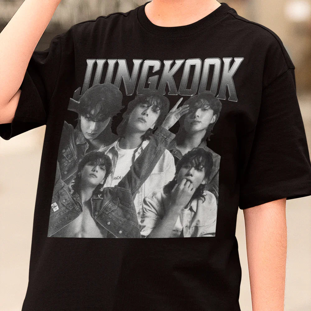 Camiseta Básica BTS Jungkook – Saoko