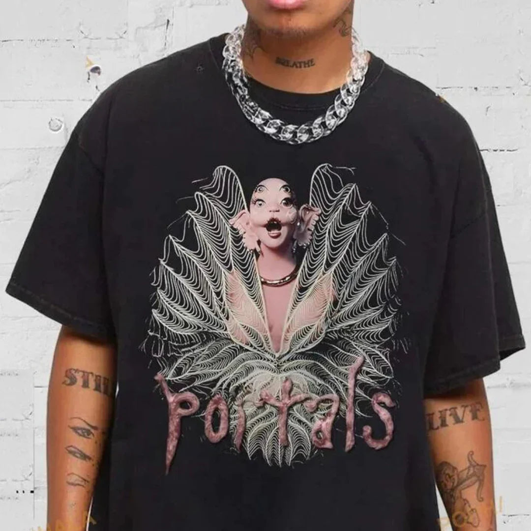 Camiseta Básica Melanie Martinez Merch Retro