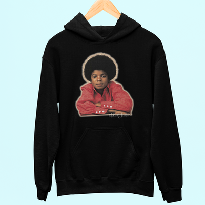 Moletom Canguru Michael Jackson Kid - preto