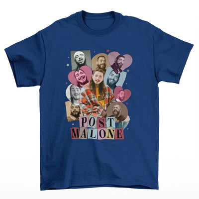 Camiseta Básica Post Maloni Collab Cute- azul-marinho