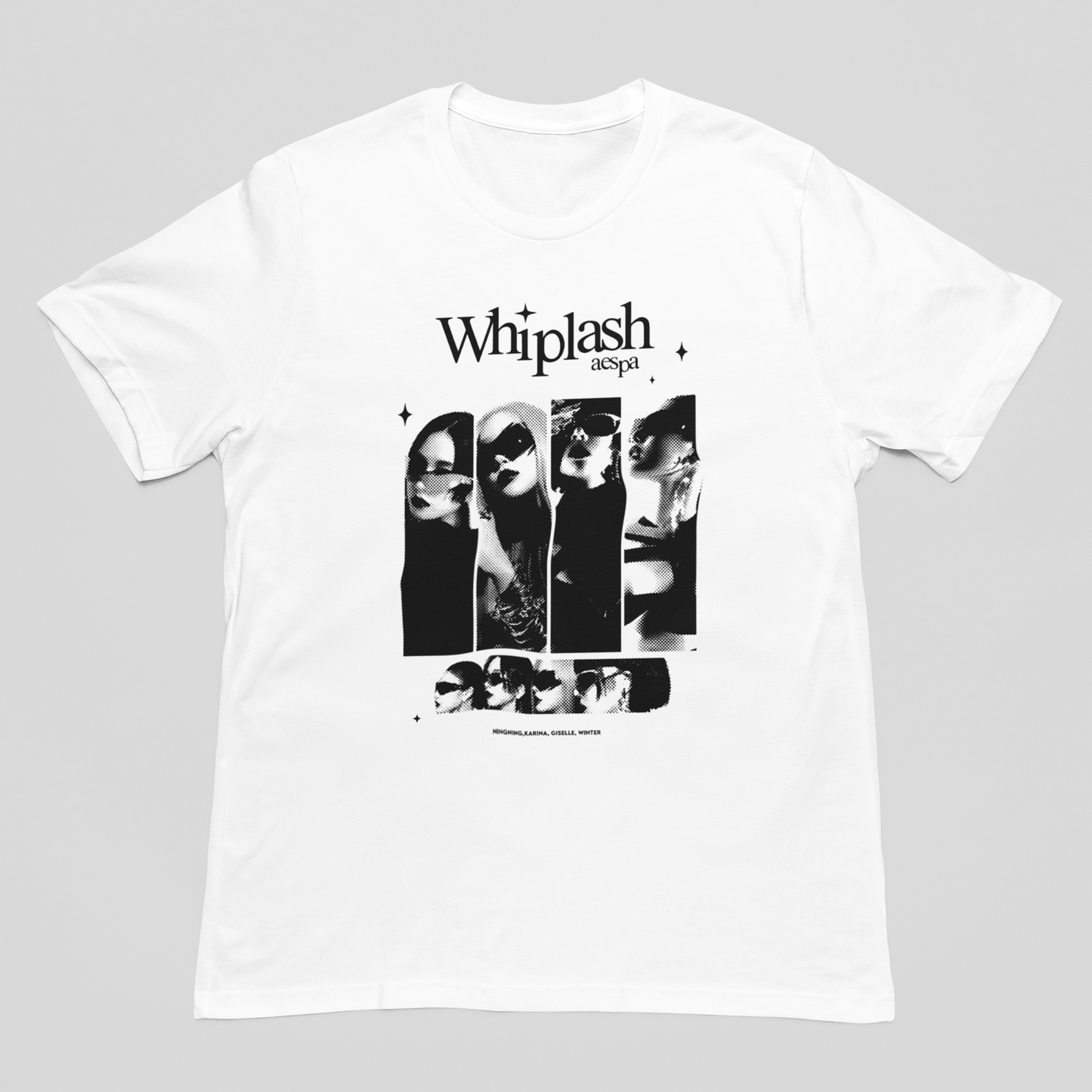 Camiseta Básica Aespa Whiplash Graphic