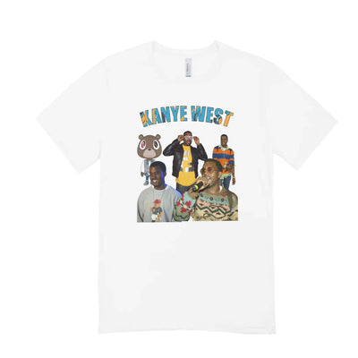 Camiseta Básica Kanye West Aesthetic Collab Branco