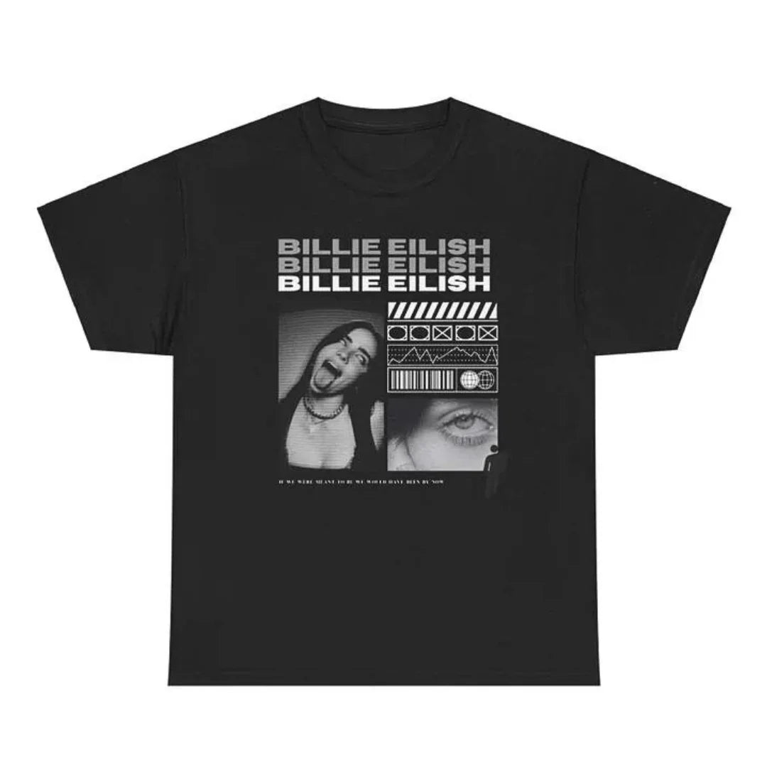Camiseta Básica Billie Eilish Graphic – Saoko