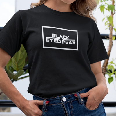 Camiseta Básica Black Eyed Peas Logo Graphic