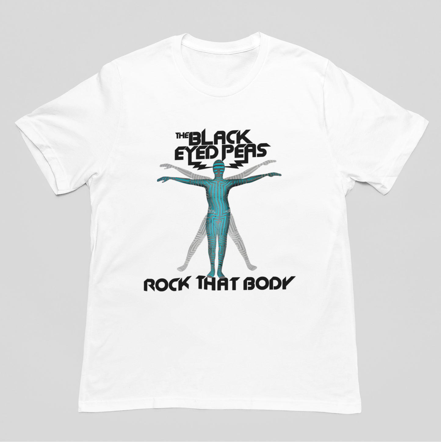 Camiseta Básica Black Eyed Peas Rock That Body