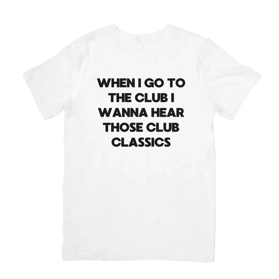 Camiseta Básica Charli XCX Club Classics Branco