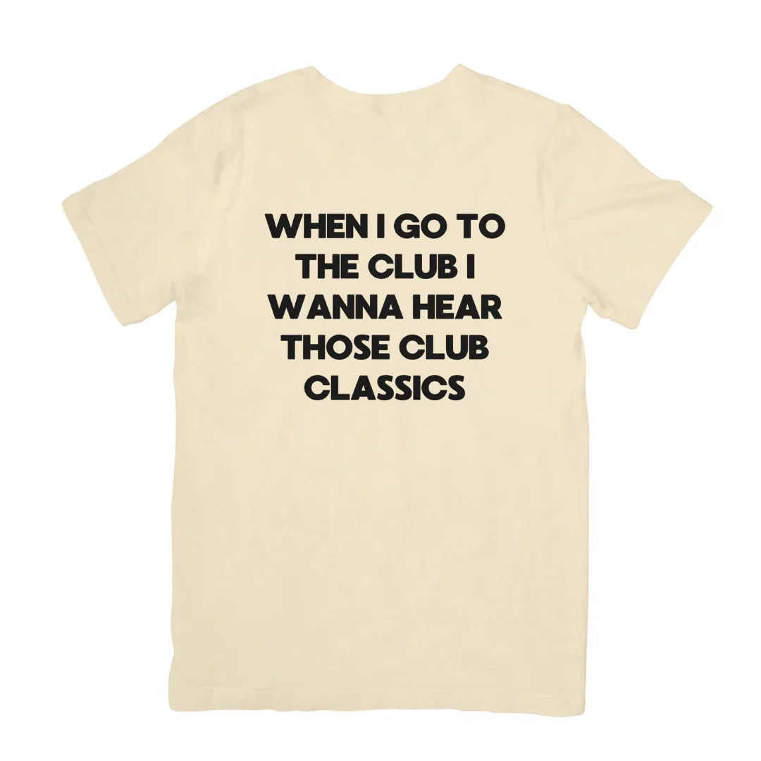 Camiseta Básica Charli XCX Club Classics Péerola