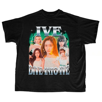 Camiseta Básica Ive Dive - preto