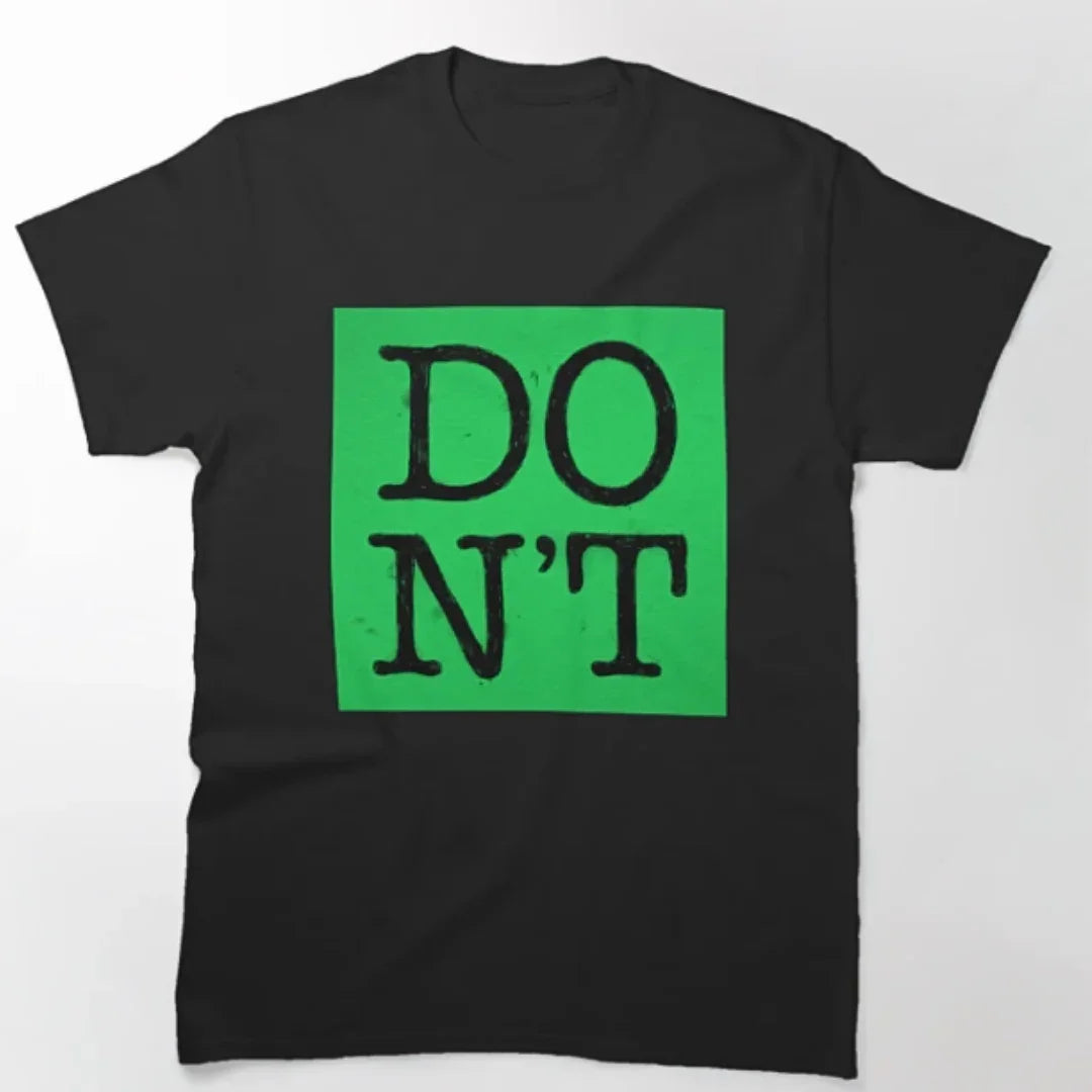 Camiseta Básica Ed Sheeran Don't Preto