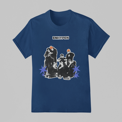 Camiseta Básica Enhypen Illustrated