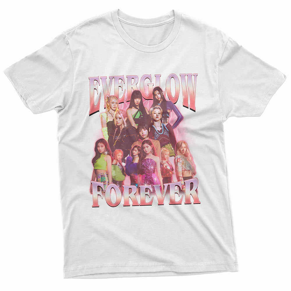 Camiseta Básica Everglow Forever - branco