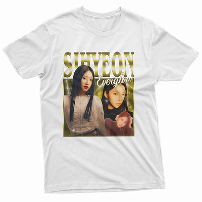 Camiseta Básica Everglow Sihyeon -branco