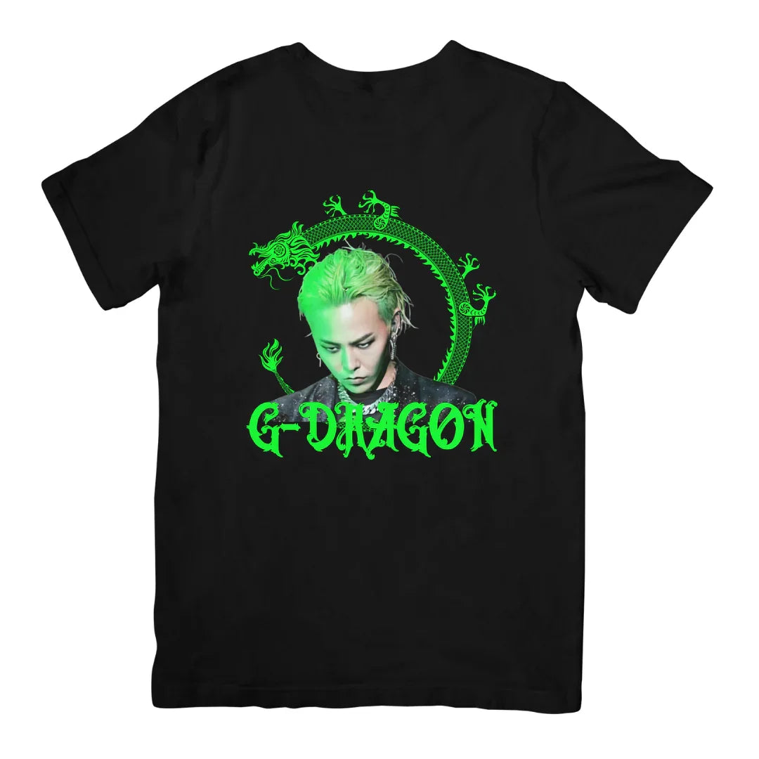 Camiseta Básica Big Bang G Dragon Graphic – Saoko
