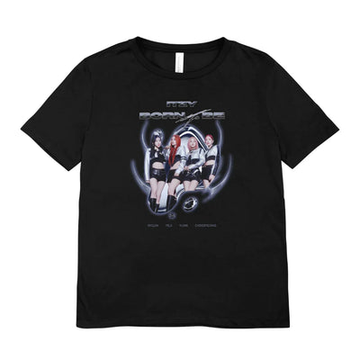 Camiseta Básica Itzy Graphic - preto