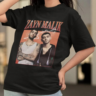Camiseta Básica Zayn Malik Homage