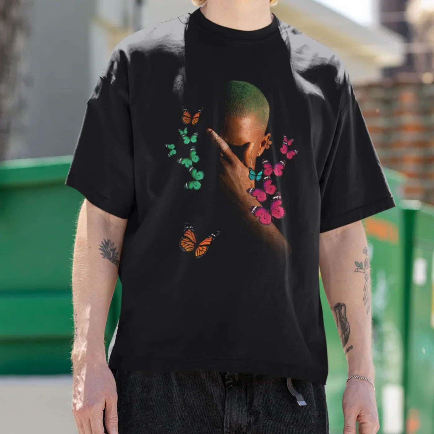 Camiseta Básica Frank Ocean Butterfly