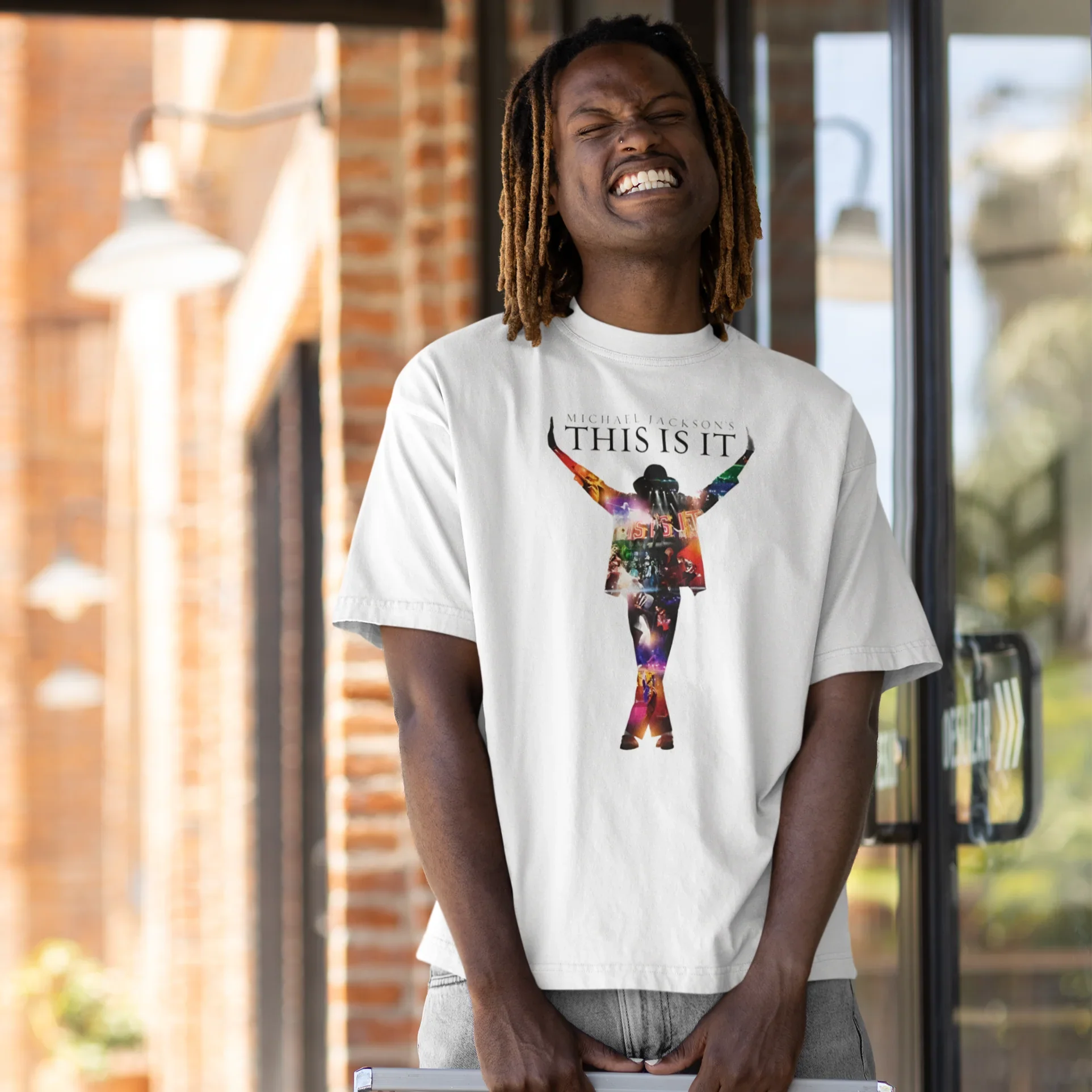 MICHAEL JACKSON   THIS IS IT   Tシャツ(未開封) Camiseta Básica Michael Jackson This Is It – Saoko