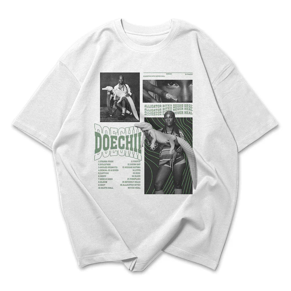 Camiseta Oversized Doechii ABNH Tracklist