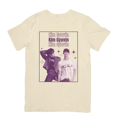 Camiseta Básica Zerobaseone Kim Gyuvin-PEROLA