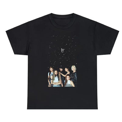 Camiseta Básica Ive Kpop Group - preto